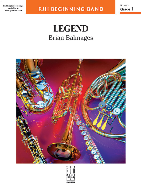 Legend: B-flat Trumpet 2 Sheet Music Preview