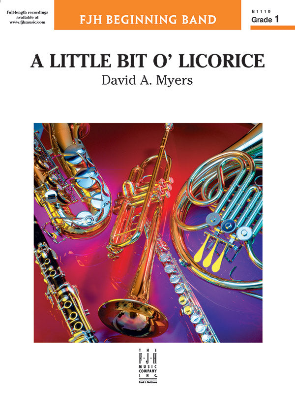 A Little Bit O' Licorice Sheet Music Preview