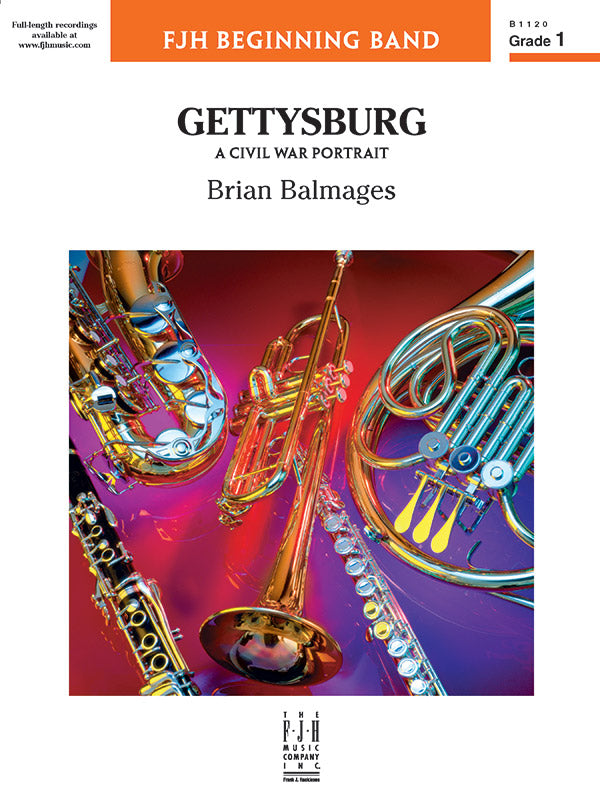 Gettysburg (A Civil War Portrait): Flute Sheet Music Preview