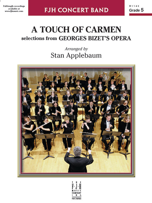 A Touch of Carmen: Flute 2 Sheet Music Preview