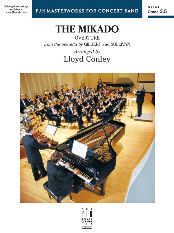 The Mikado (Overture): B-flat Tenor Saxophone Sheet Music Preview