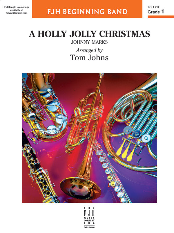 A Holly Jolly Christmas: Score Sheet Music Preview