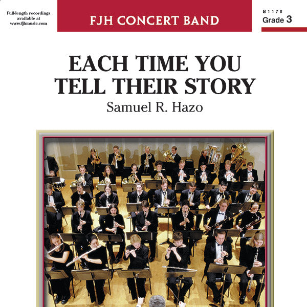 Each Time You Tell Their Story Cover Image
