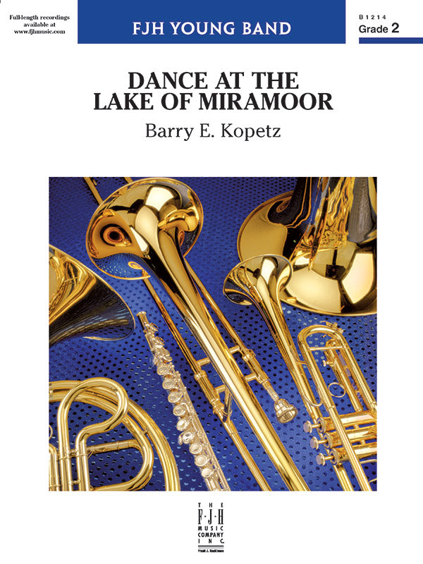 Dance at the Lake of Miramoor: E-flat Alto Saxophone 1 Sheet Music Preview