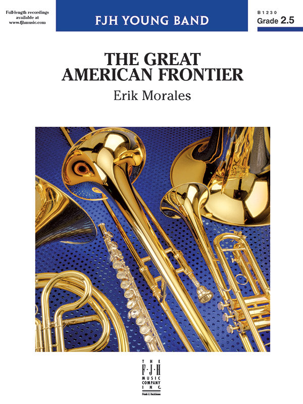 The Great American Frontier: B-flat Bass Clarinet Sheet Music Preview