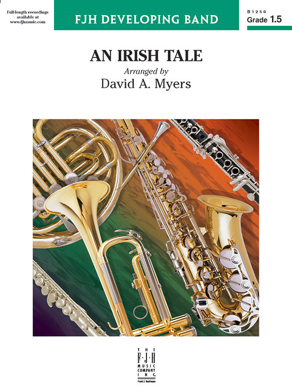 An Irish Tale: Percussion 1 Sheet Music Preview