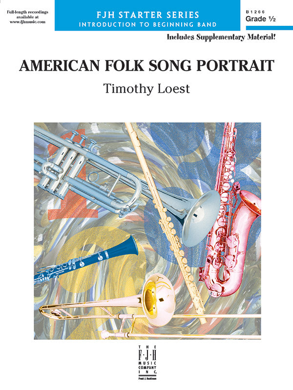 American Folk Song Portrait Cover Image