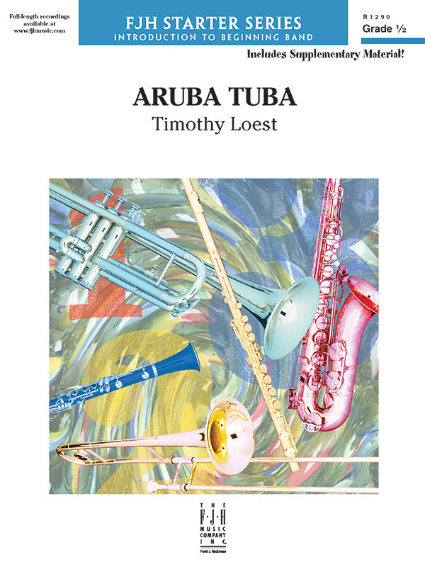 Aruba Tuba: Baritone T.C. Sheet Music Preview