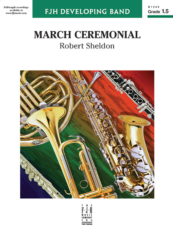 March Ceremonial: B-flat Clarinet 2 Sheet Music Preview