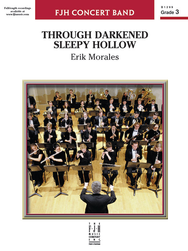 Through Darkened Sleepy Hollow: B-flat Bass Clarinet Sheet Music Preview