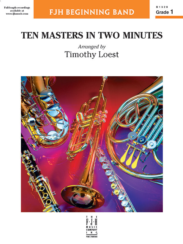 Ten Masters in Two Minutes Cover Image