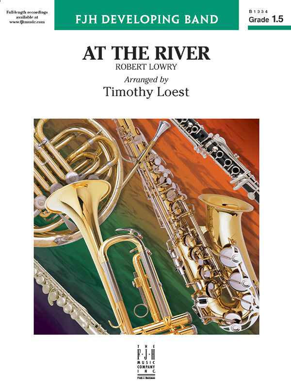 At the River: Flute Sheet Music Preview