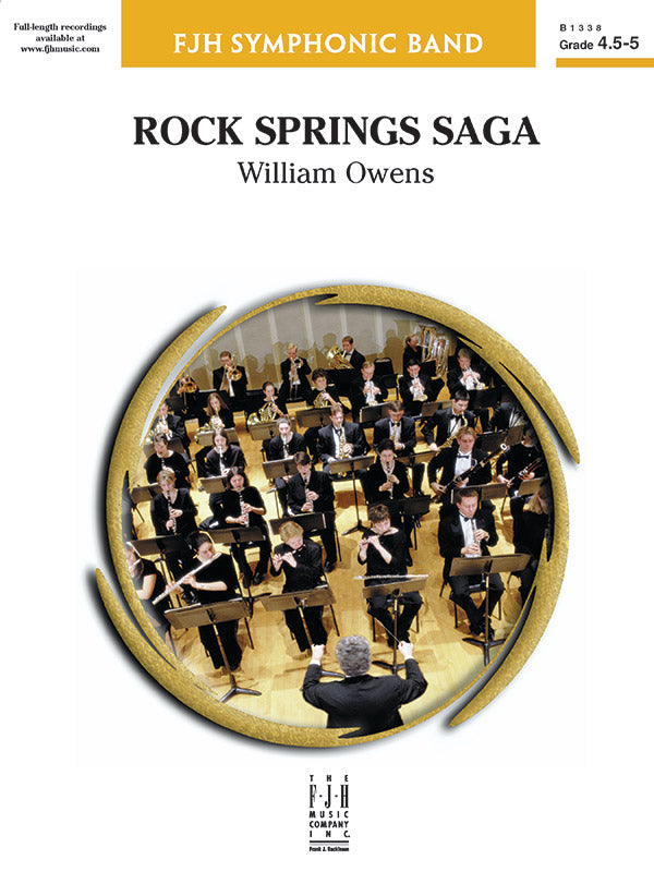 Rock Springs Saga Sheet Music Preview