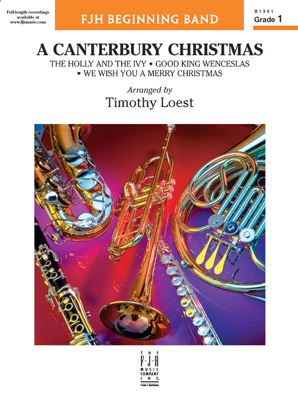 A Canterbury Christmas: F Horn Sheet Music Preview