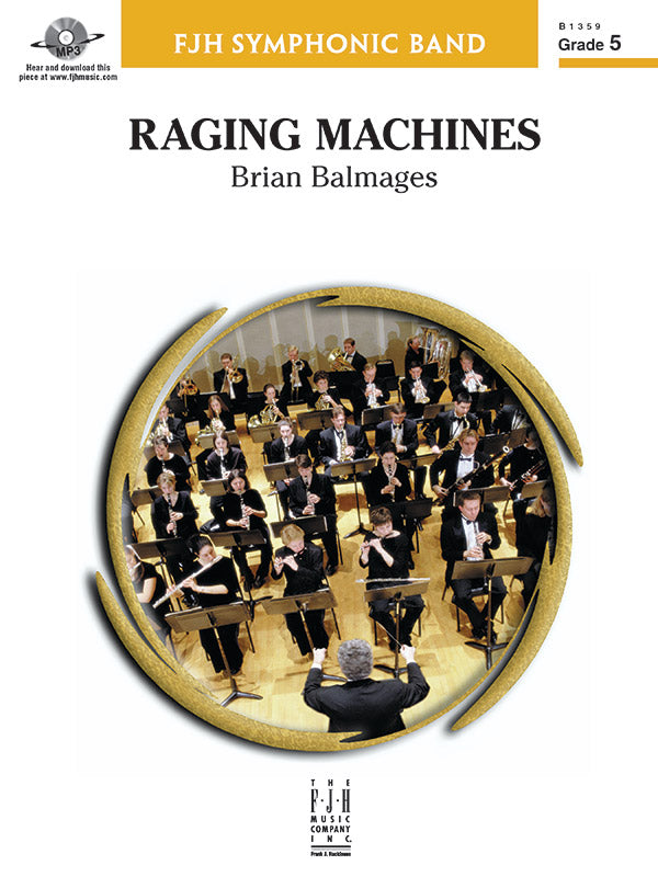 Raging Machines: E-flat Alto Saxophone 1 Sheet Music Preview