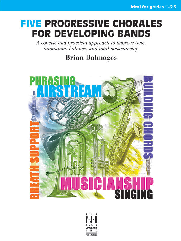 Five Progressive Chorales for Developing Bands Cover Image