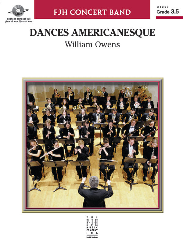 Dances Americanesque: Trombone 1 Sheet Music Preview