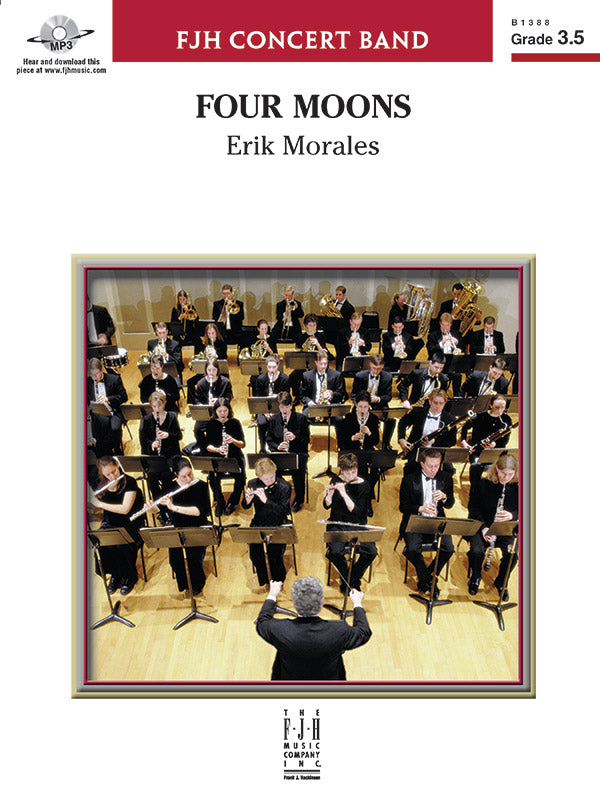 Four Moons: B-flat Clarinet 2 Sheet Music Preview