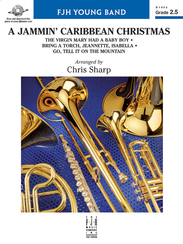 A Jammin' Caribbean Christmas: B-flat Trumpet 1 Sheet Music Preview
