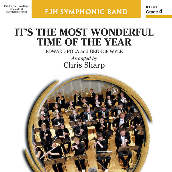 It's the Most Wonderful Time of the Year: Score Sheet Music Preview