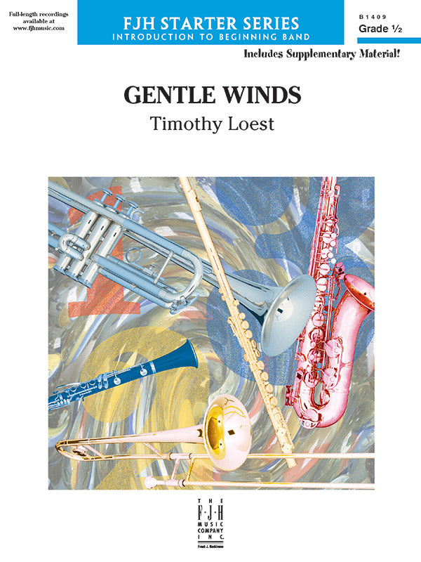 Gentle Winds: Trombone Sheet Music Preview