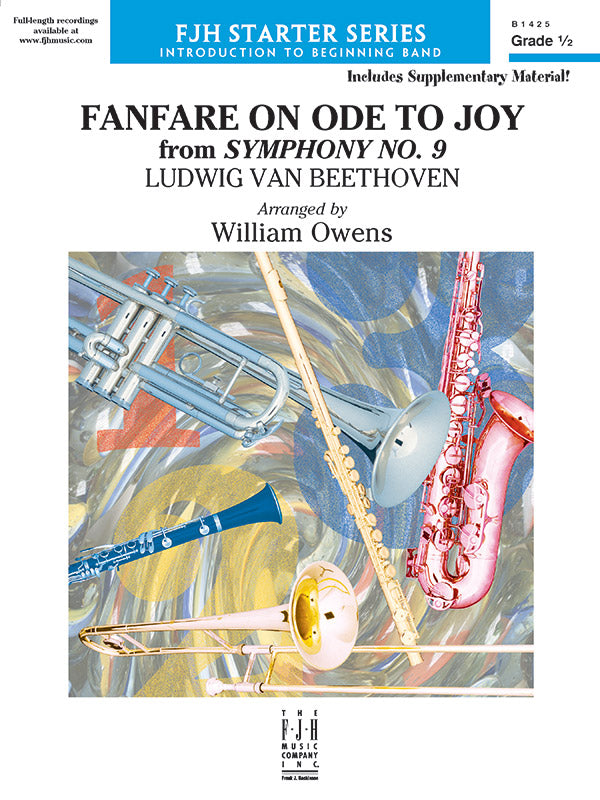 Fanfare on "Ode to Joy" from Symphony No. 9 Sheet Music Preview