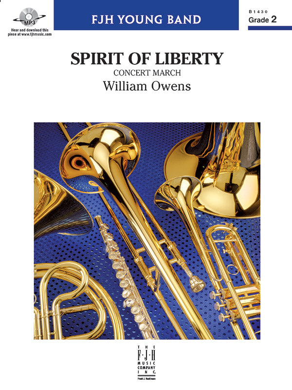 Spirit of Liberty: Baritone/Euphonium Sheet Music Preview