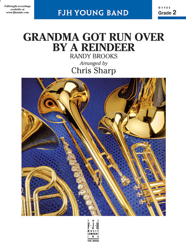 Grandma Got Run Over by a Reindeer Sheet Music Preview