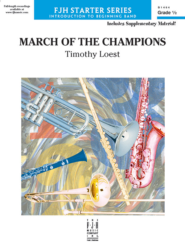 March of the Champions Sheet Music Preview