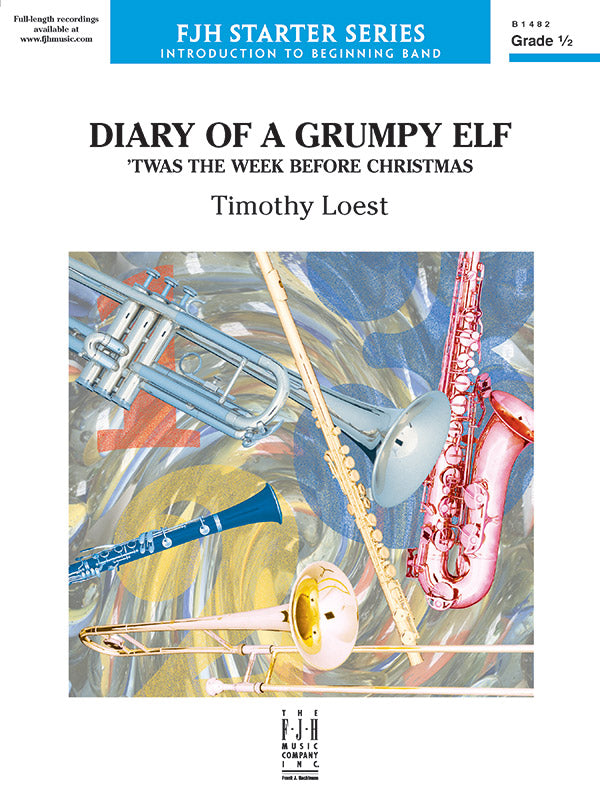 Diary of a Grumpy Elf: Trombone Sheet Music Preview