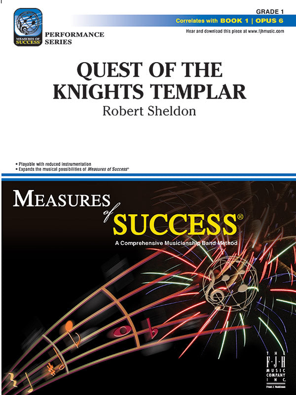 Quest of the Knights Templar: B-flat Trumpet Sheet Music Preview