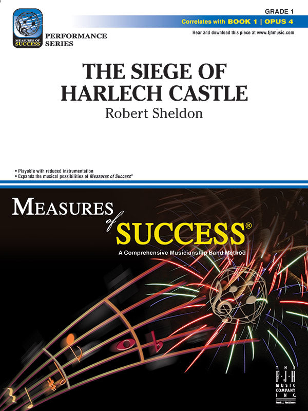 The Siege of Harlech Castle Sheet Music Preview