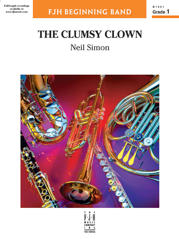 The Clumsy Clown: Xylophone Sheet Music Preview