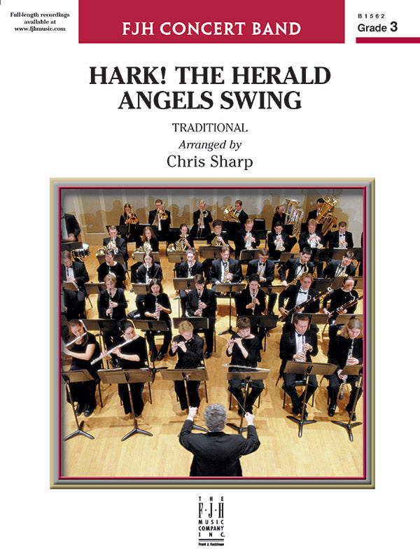 Hark! The Herald Angels Swing: B-flat Clarinet 3 Sheet Music Preview