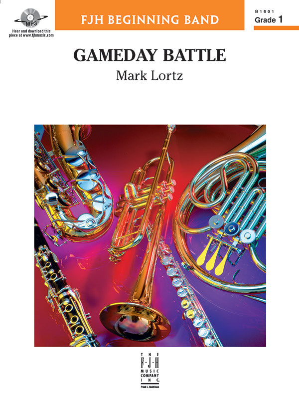 Gameday Battle: B-flat Tenor Saxophone Sheet Music Preview