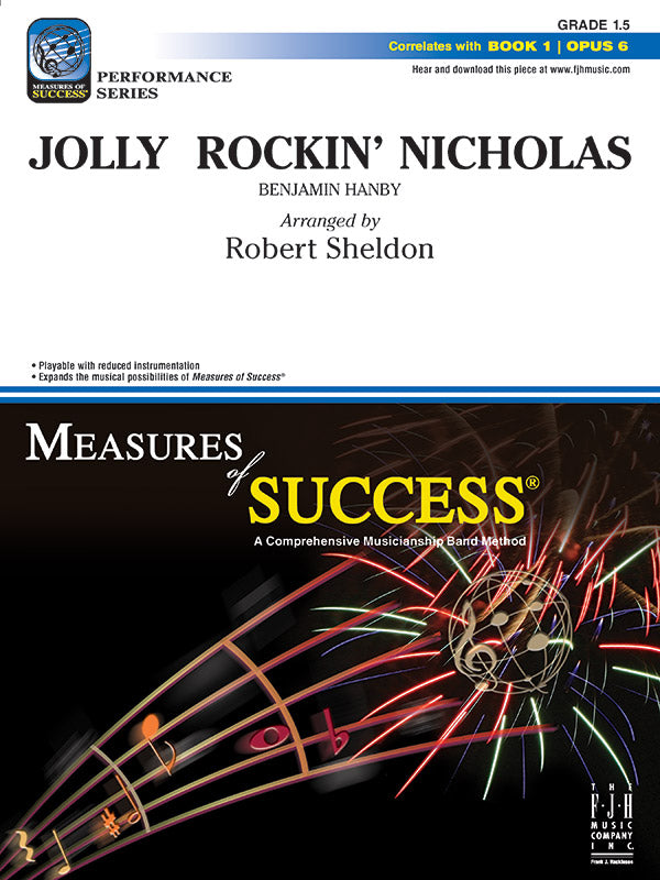 Jolly Rockin' Nicholas: B-flat Clarinet Sheet Music Preview