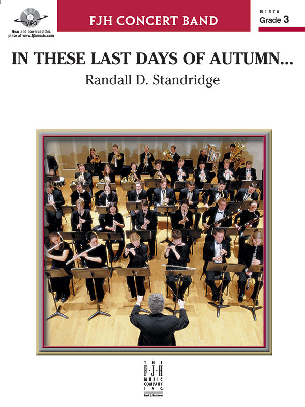 In These Last Day of Autumn... Cover Image