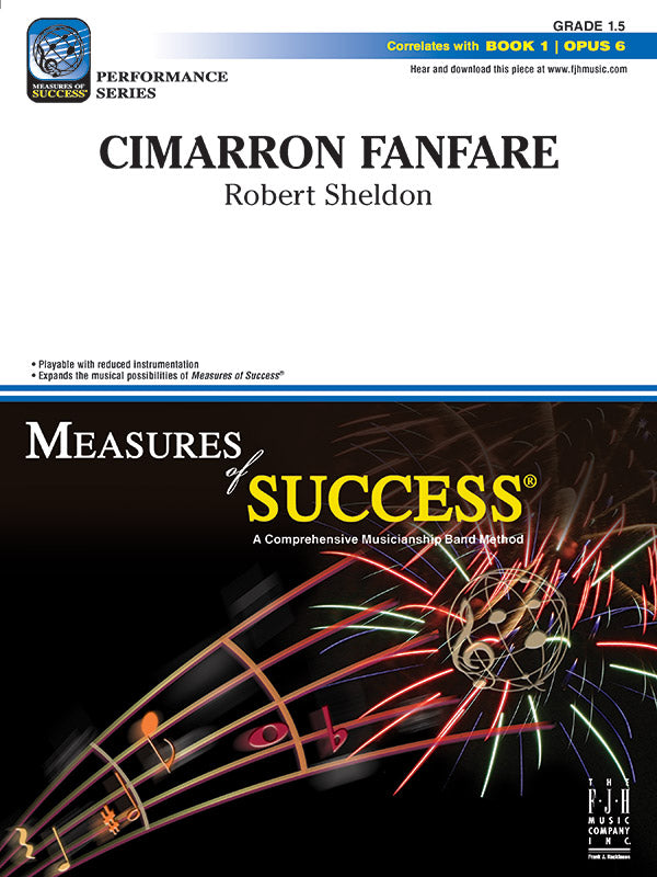 Cimarron Fanfare: Flute Sheet Music Preview