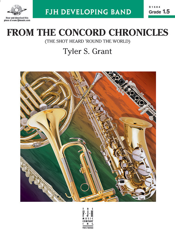 From the Concord Chronicles: B-flat Clarinet 1 Sheet Music Preview
