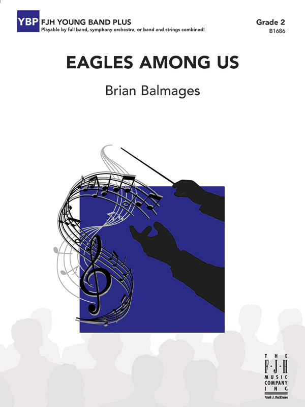 Eagles Among Us: Violin 2 Sheet Music Preview