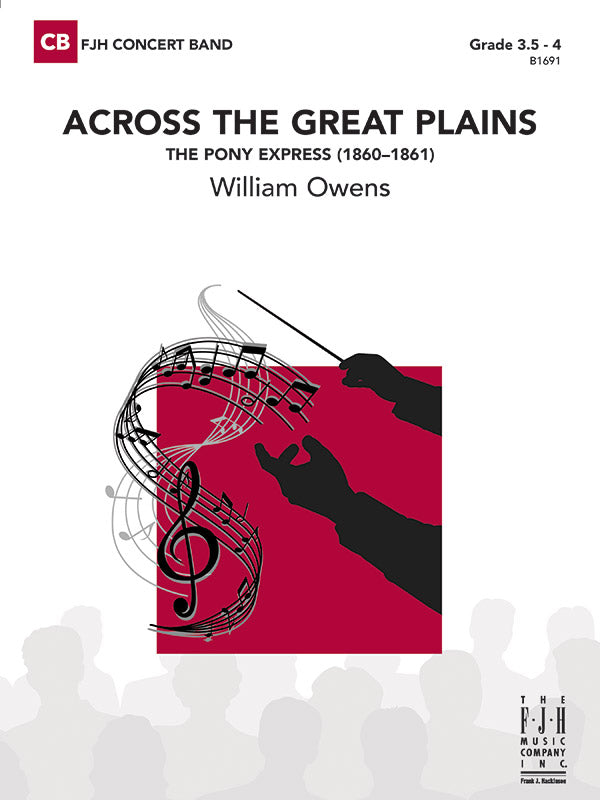 Across The Great Plains: Baritone T.C. Sheet Music Preview