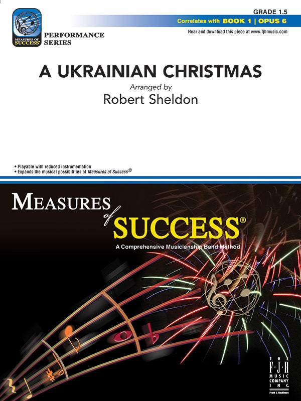 A Ukrainian Christmas: Percussion 1 Sheet Music Preview