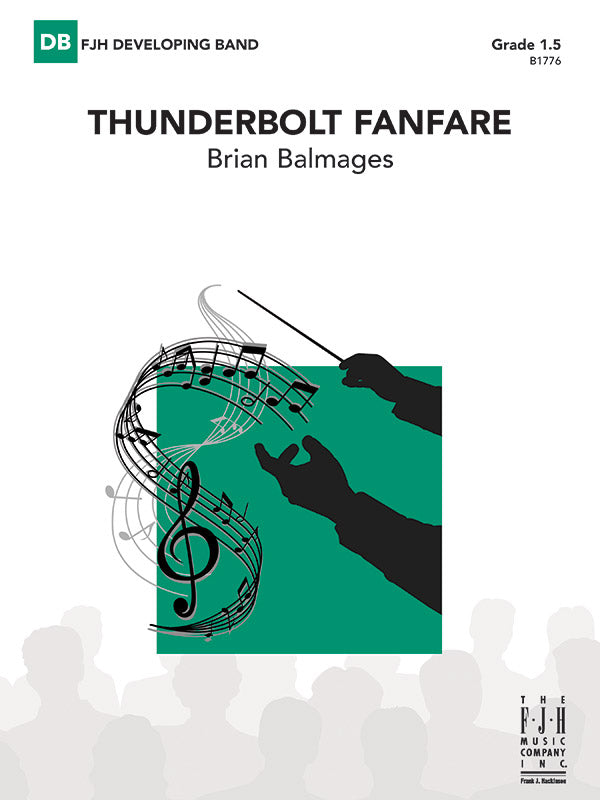 Thunderbolt Fanfare: Score Sheet Music Preview