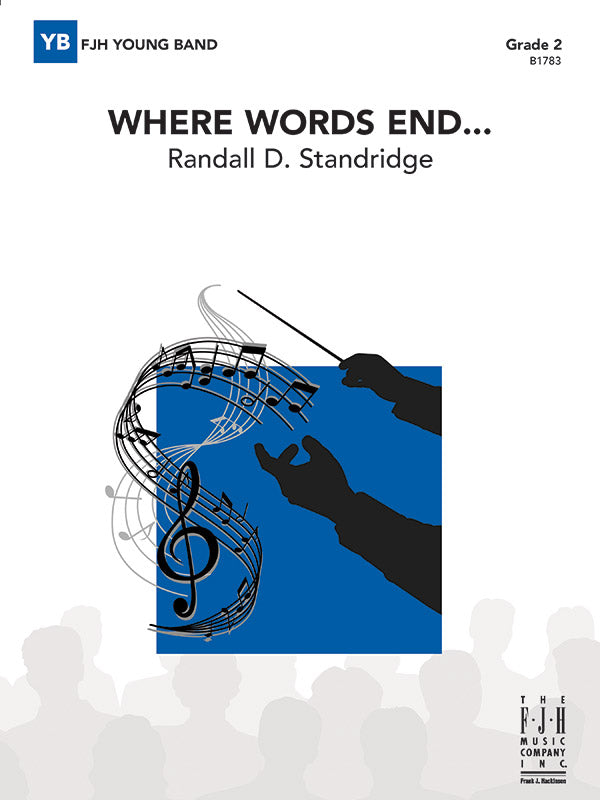 Where Words End...: B-flat Trumpet 2 Sheet Music Preview