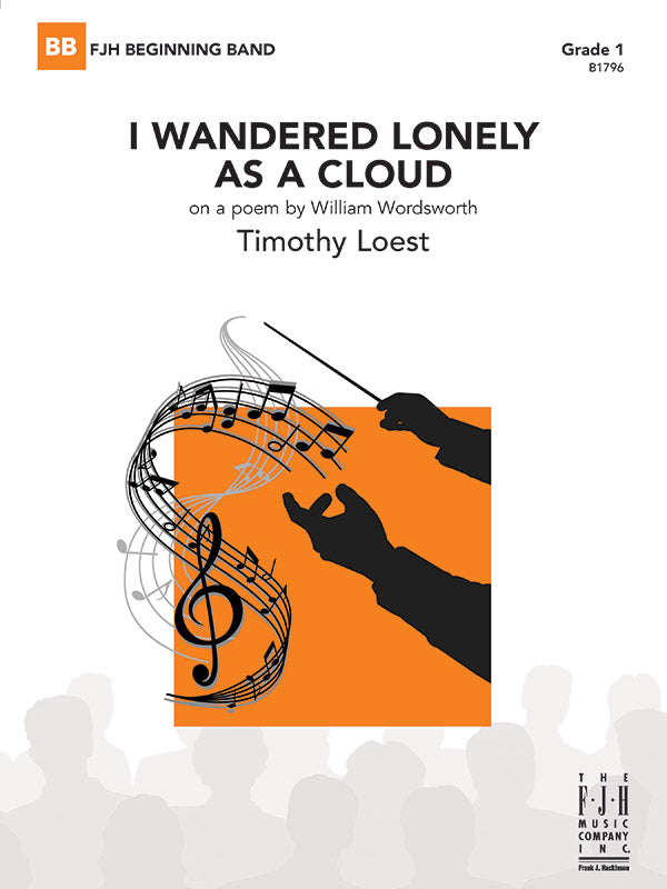 I Wandered Lonely as a Cloud (on a poem by William Wordsworth): Trombone Sheet Music Preview