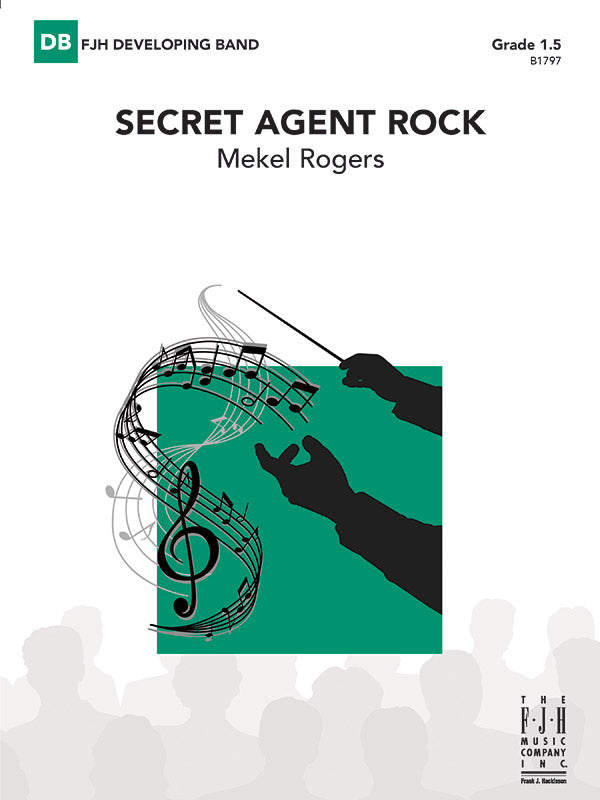 Secret Agent Rock Sheet Music Preview