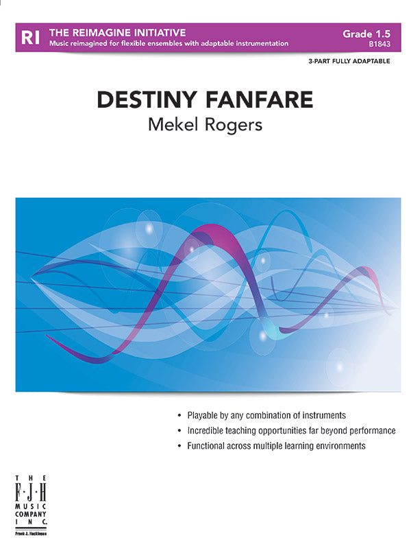 Destiny Fanfare: F Horn 3 Sheet Music Preview