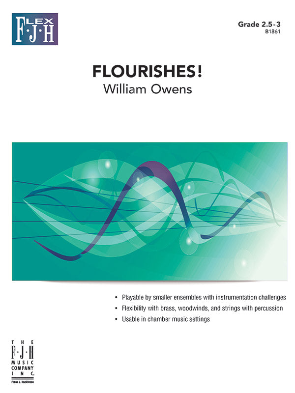 Flourishes!: Part 4 - F Horn Sheet Music Preview