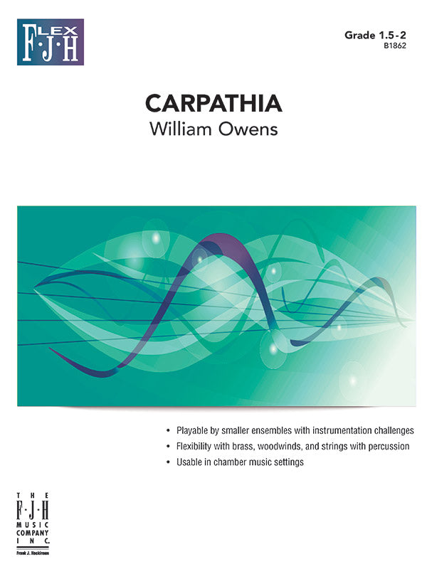 Carpathia: Part 1 - B-flat Clarinet / Soprano Sax Sheet Music Preview