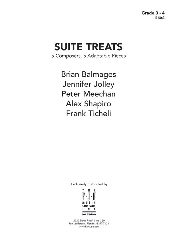 Suite Treats Cover Image